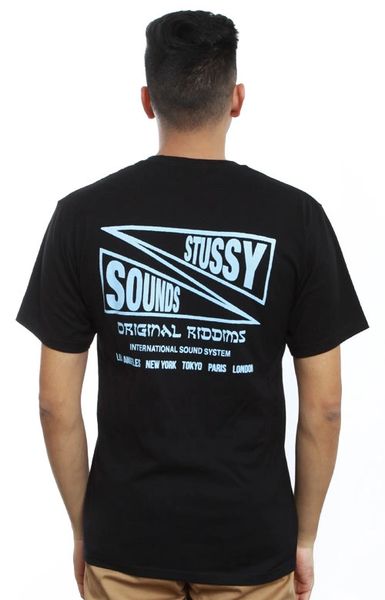 Stussy, Original Riddims T-Shirt - Black