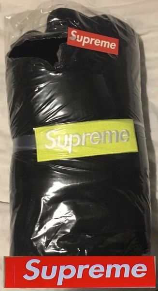 Supreme box hotsell logo black lime