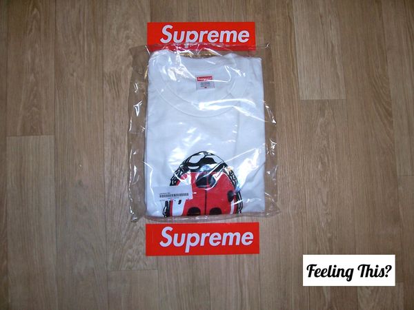 Supreme Ladybug Tee White MEDIUM