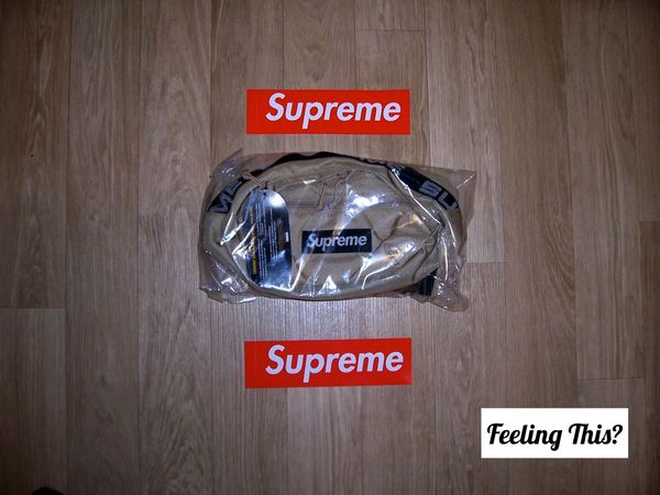 Supreme Waist Bag Tan SS18
