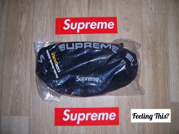 Supreme Waist Bag Black