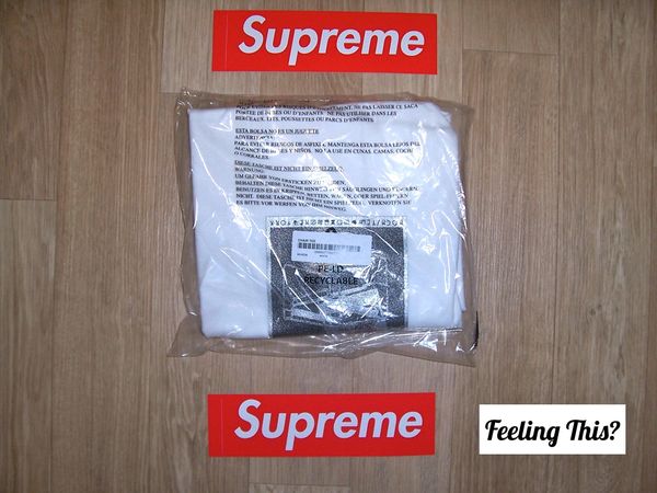 Supreme Chair Tee White Medium