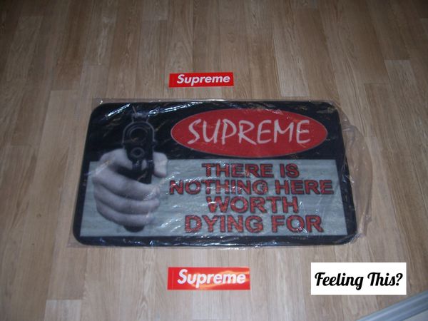 Supreme Door Welcome Mat