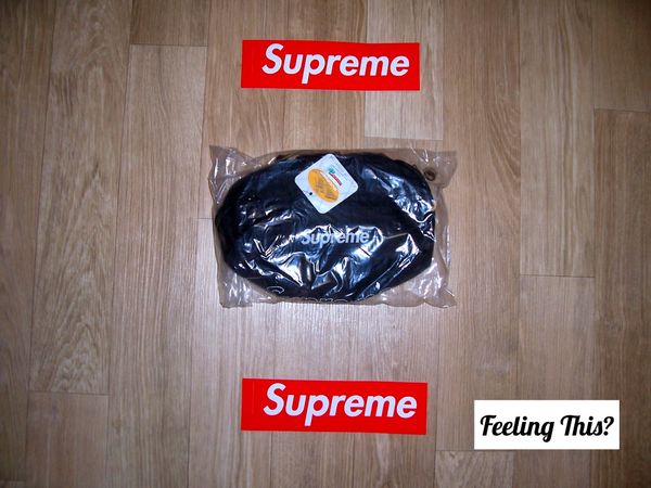 Supreme Waist Pack Bag Black