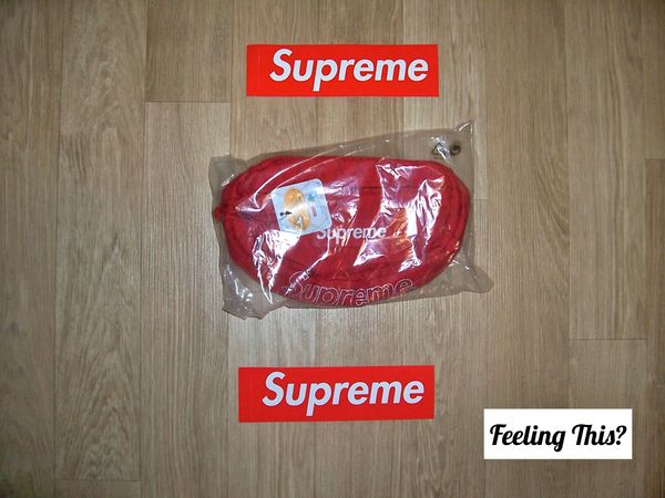 Supreme Waist Pack Bag Red