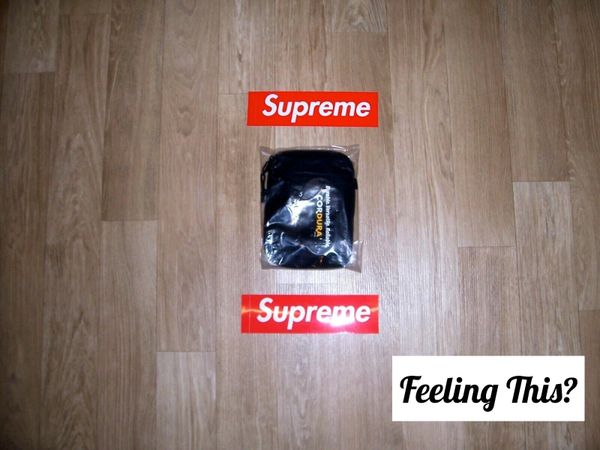 Supreme Utility Pouch Bag Black