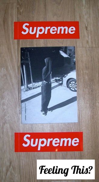 Supreme Hamburger Eyes Photo Zine Skateboarding Magazine Book