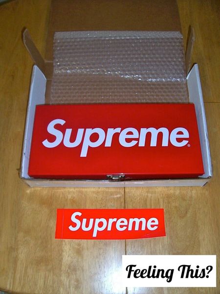 Supreme Storage Box Large Gently Used