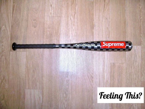 Supreme Mizuno Aluminum Baseball Bat