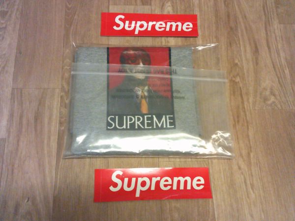 Supreme American Psycho Tee Size XL Grey