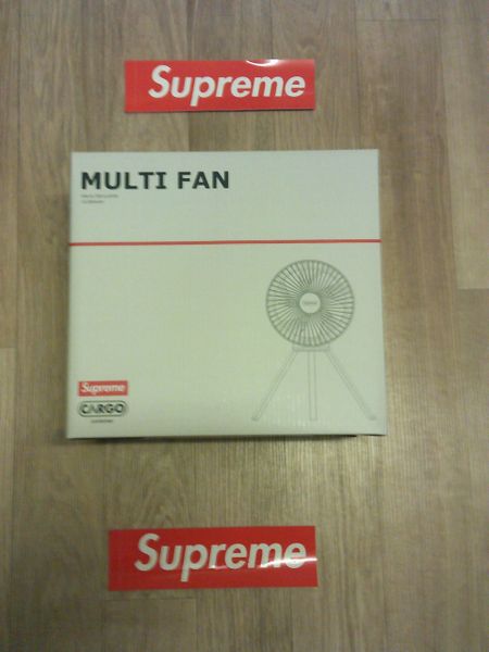 Supreme Cargo Container Electric Fan Red FW23 Brand New
