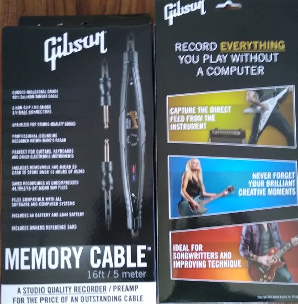 Gibson Memory Cables