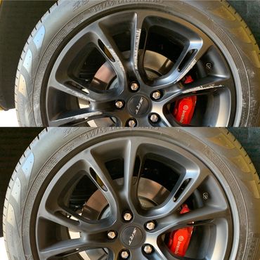 Flat Black Rim Repair