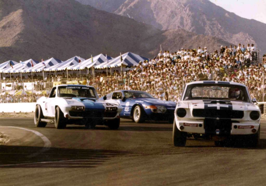 Corvette at Palm Springs Vintage Races