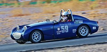 Shelley in action with her bugeye sprite