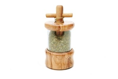 Spice GRINDER HERBS DE PROVENCE - Olive Wood - Provence Kitchen®