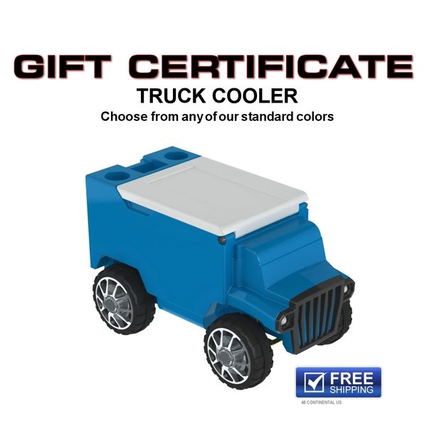 TRUCK COOLER Gift Certificate C3 Custom Coolers