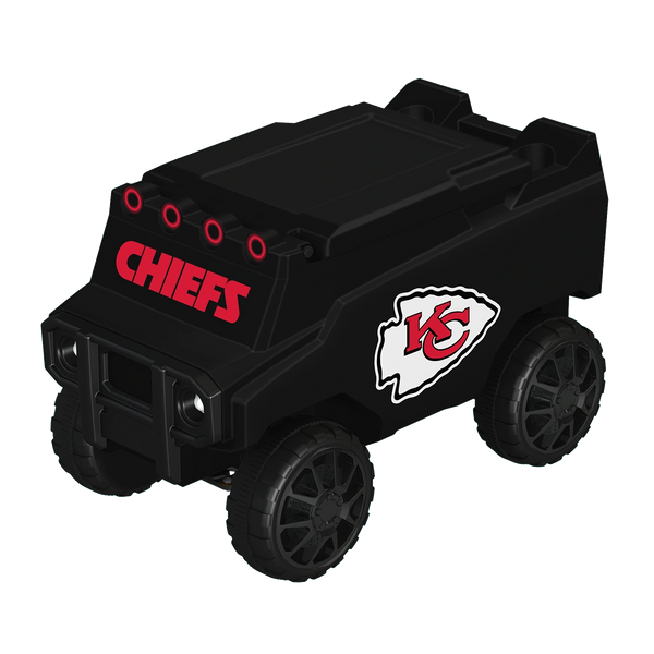 Kansas City Chiefs Black RC Cooler C3 Custom Coolers