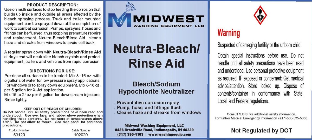 Neutra Bleach Rinse Aid Bleach Sh Neutralizer