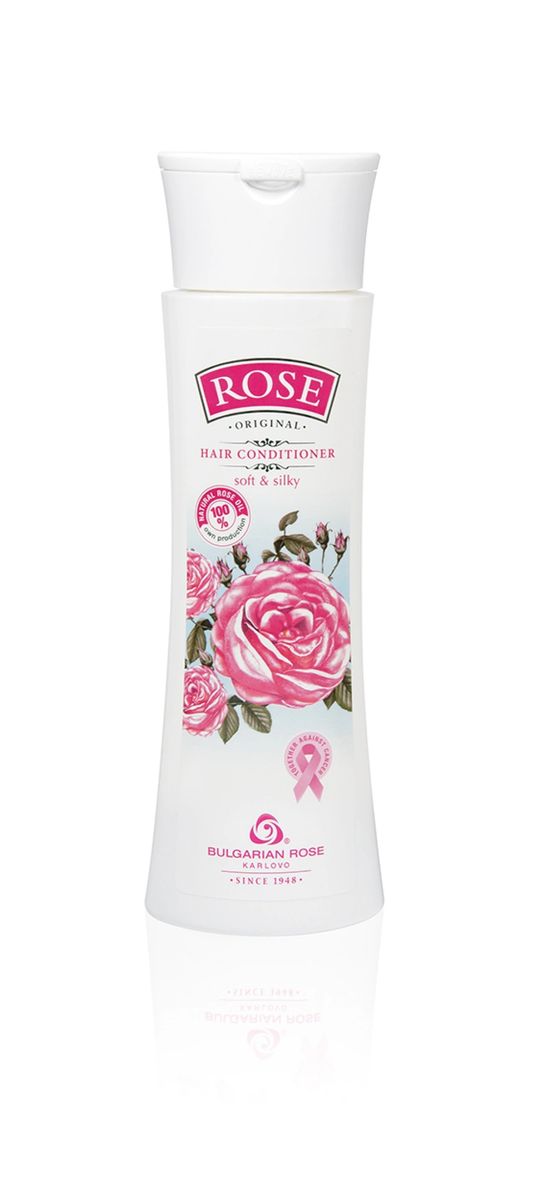 Bulgarian Rose Hair Conditioner with Natural Rose Oil