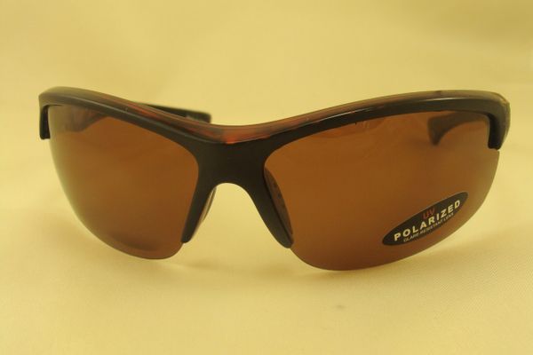 POLARIZED SUNGLASSES HALF FRAME #4948P