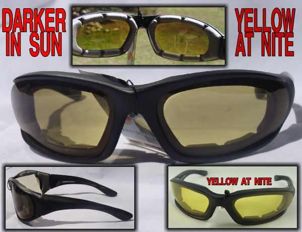 PADDED TRANSITION LENS - DARKER - YELLOW # 4728SS/ND