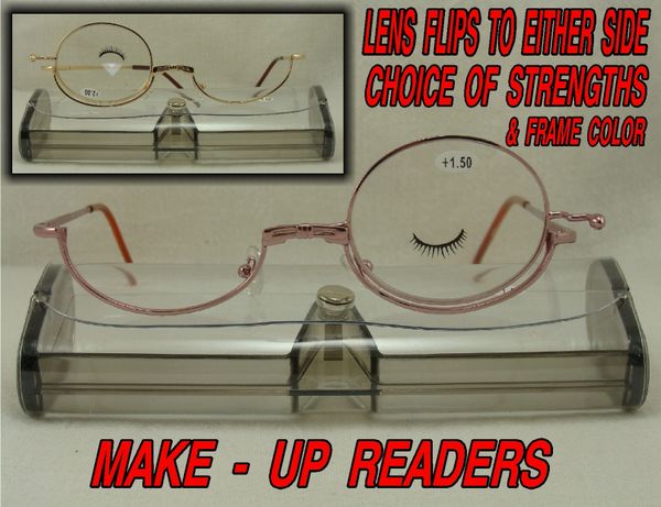 Aisi Makeup Reading Glasses For Women Cosmetic Readers Flip Up