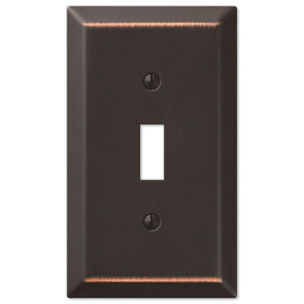 Switch Plate Outlet Cover Wall Rocker Oil Rubbed Bronze Single Toggle
