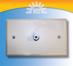 Wall plate w/ barrel