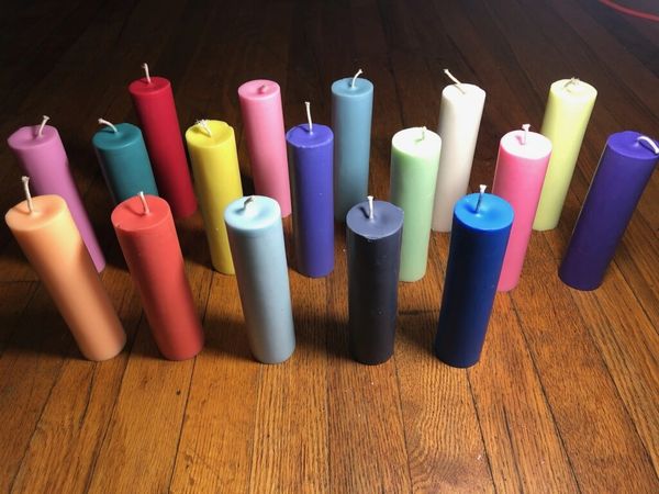 All 18 candles single color