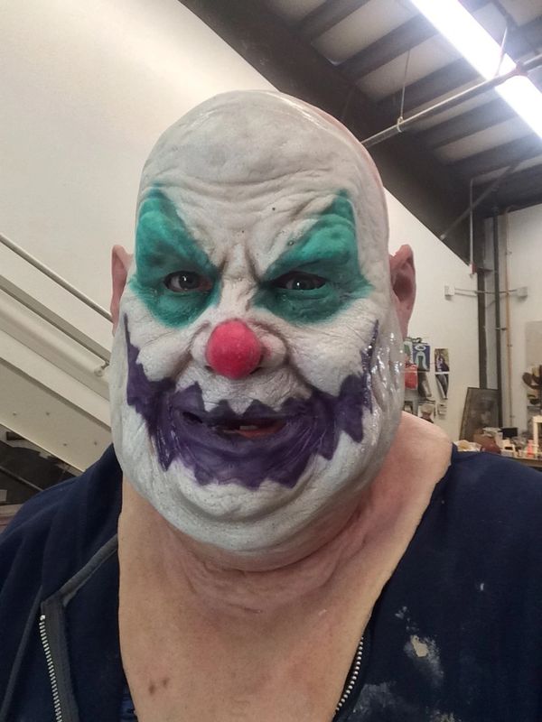 evil clown face paint designs