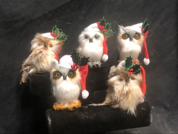 Christmas Shoulder Owl