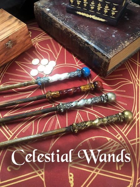 "Spell Caster" Wand- Celestial Magic