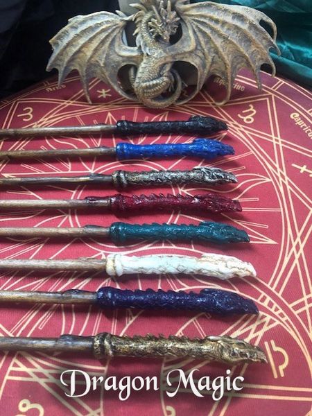 "Spell Caster" Wand- Dragon Magic