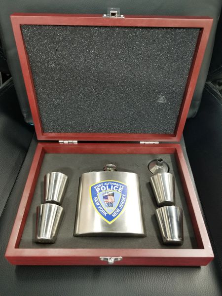 Stanley Steel Shots/Flask Set Crimson