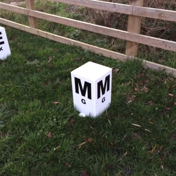 Dressage Arena Markers, Freestanding set of 8