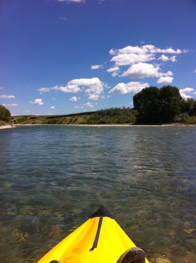 Kayaking near Lethbridge, Waterton Lakes National Park, Cardston and Glacier National Park.