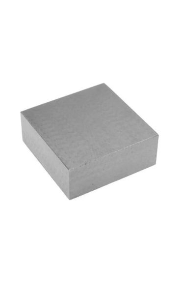 Steel Bench Block 2 x 2 x 3/4 Flattening Hammering Anvil Jewelry Making  Tool