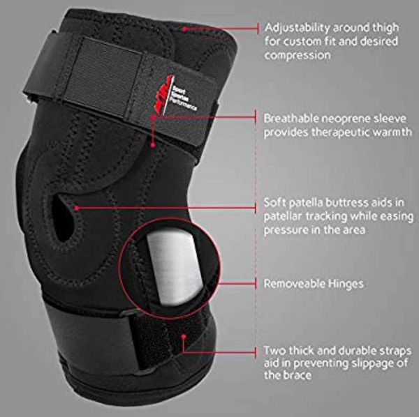 Sport Spartan Performance Adjistable Knee Brace Support Large NEW ...