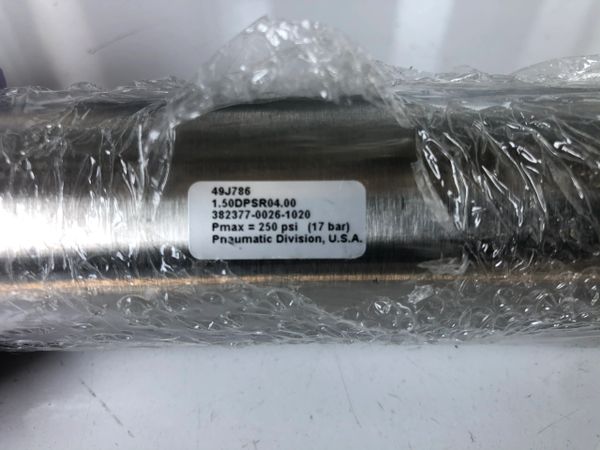 PARKER 1.50DPSR04.00 1-1/2" Bore Round Double Acting Air Cylinder 4" Stroke 