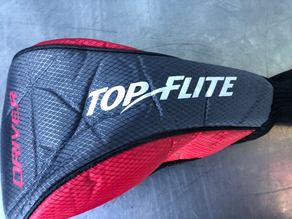 Top Flite Driver Headcover Red & Grey Golf Club Cover NEW! FREE ...