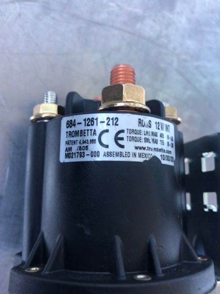 Trombetta 684-1261-212 Powerseal DC Contactor Solenoid Relay Switch NEW