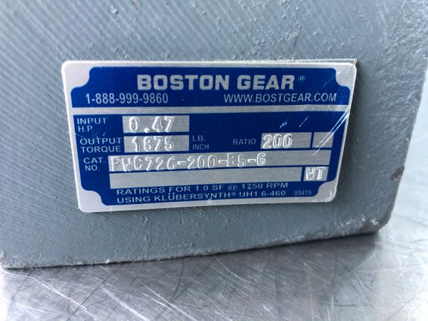 Boston Gear FWC726-200-B5-G NSNP