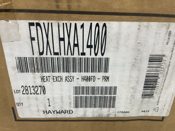 Hayward FDXLHXA1400Heat Exchanger Assy H400FD NEW W/ DENTS FREE ...