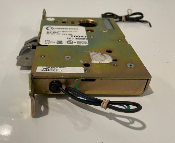 Command Access ML180EU-24-REX Electrified Mortise Lock Chassis w/ Request  To Exit (24 VAC/DC)