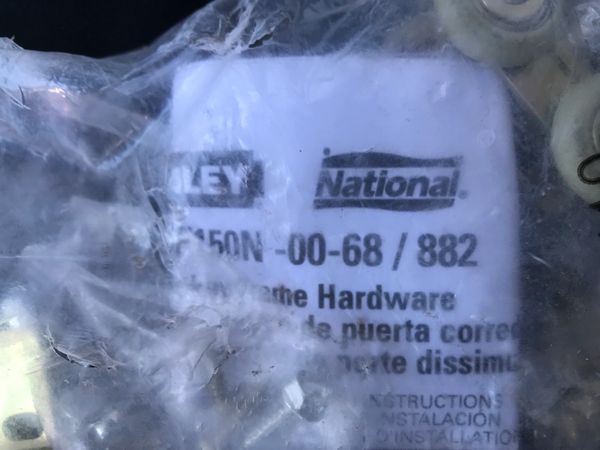 National Pdf150n 00 68 882 Pocket Door Hardware Kit Stanley New In