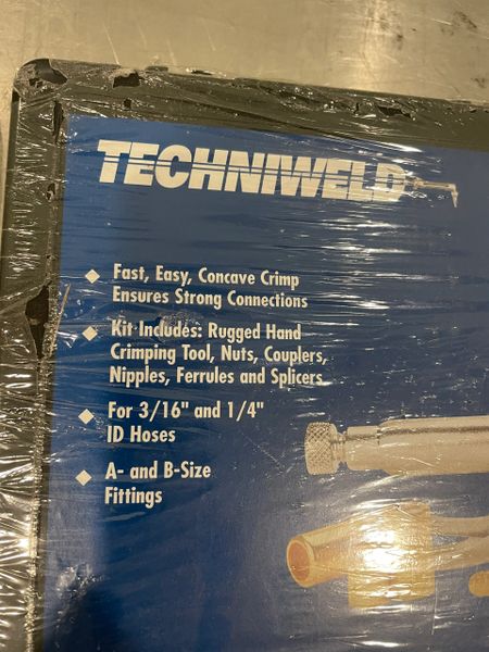 Techniweld CK-5 Hose Repair Kit TWCK-5 3/16” & 1/4” ID NEW! FREE ...