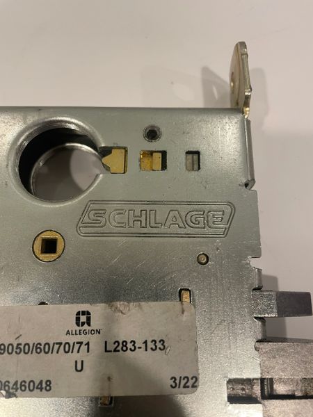 SCHLAGE L283-132 Privacy Lock Case Only