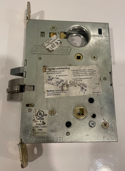 Schlage L583-496 L9000 Series Lock Case Cover (after January, 1998)