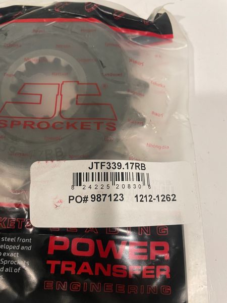 JT Sprockets JTF259.17 Steel Front Sprocket – 17 Tooth (JTF259.17)